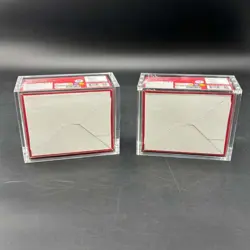 Lot (2) One Piece OP-13 Carrying On His Will Booster Box Sealed EN w/ Acrylic - Image 2