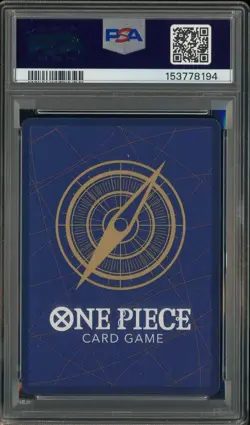 2025 One Piece OP10 EN Alternate Art #030 Smoker PSA 10 GEM MINT - Image 2