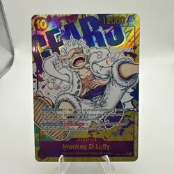 2023 ONE PIECE OP05 AWAKENING OF THE NEW ERA GEAR 5 #119 MONKEY D. LUFFY - Image 1