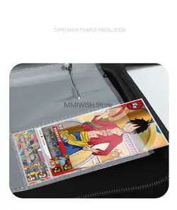 Card Book Holder Binder Album Collection One Piece 400/900 Trading TCG Card Case - Image 3