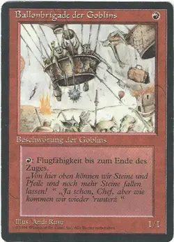 TCG MtG 171 FBB Deutsch Limitiert 3rd Ballonbrigade der Goblins / Goblin Balloon - Image 1