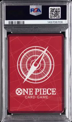 2025 ONE PIECE PROMOS DODGERS X ONE PIECE NIGHT #010 MONKEY D. LUFFY PSA 9 - Image 2