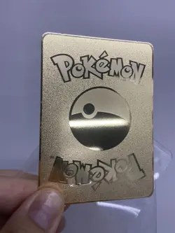 Charizard hp120 Gold Metal Pokemon Card-Collectible Gift Display！HOT~ - Image 3