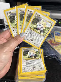 Vintage - WOTC Pokemon Card Togepi #30 Black Star Promo - Mint Condition! - Image 1