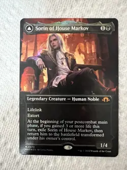 Magic MH 3 Sorin Foil Transform Cards - House Markov & Ravenous Ne…0470 NM - Image 1