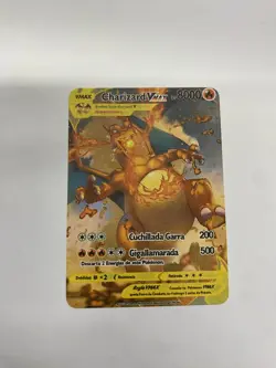 Charizard VMAX Gold Metal Pokemon Card-Collectible Gift Display！Christmas GO123 - Image 1