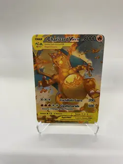 Charizard VMAX Gold Metal Pokemon Card-Collectible Gift Display！Christmas GO123 - Image 4