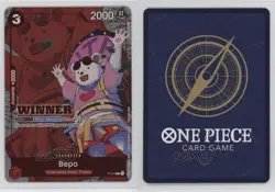 2022-Current One Piece Card Game: Promos English Bepo (Winner Pack Vol 7) #P-019 - Image 3