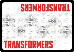 2018 Transformers TCG Wave 1-Battle Card #R051/081 Peace Through Tyranny - Image 2