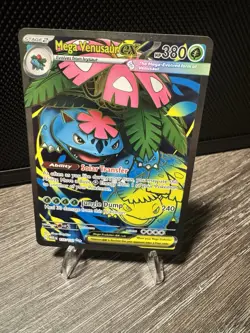 Pokemon Mega Venasaur EX Mega Evolutions Card 155/132 - Image 1