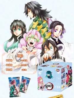 Demon Slayer x Pokemon Booster Box 100 Trading Cards Anime CCG TCG NEW GMZR-01 - Image 3