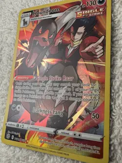 Pokemon TCG Houndoom TG10/TG30 Brilliant Stars Ultra Rare Holo Card - Image 2