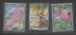 Lot of (3) Pokemon TCG KOREAN Battle Partners Mixed Lillie Cards - Image 1