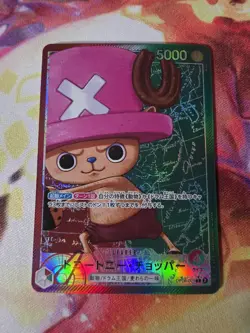 Tony Tony Chopper (Alt Art) OP08-001 L Two Legends HOLO/Japanese ONE PIECE Card - Image 1