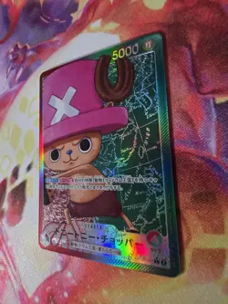 Tony Tony Chopper (Alt Art) OP08-001 L Two Legends HOLO/Japanese ONE PIECE Card - Image 2