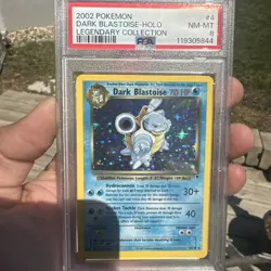 Pokemon Cards - PSA 8 Dark Blastoise 4/110 - Legendary Collection Holo - NM-MT - Image 2