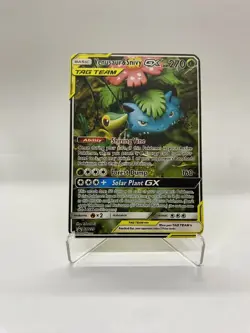 Venusaur&Snivy GX Gold Metal Pokemon Card-Collectible Display！Christmas PRETTY~ - Image 3