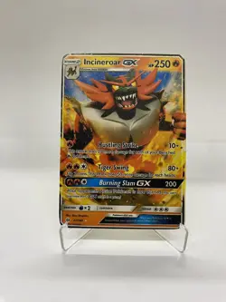 Incineroar GX Gold Metal Pokemon Card-Collectible Gift Display！Christmas PRETTY - Image 2