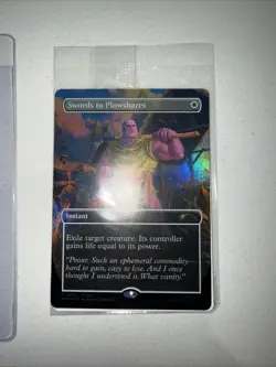 Magic the Gathering MTG Swords to Plowshares (Foil) (PSA Promo) (Sealed) - Image 1