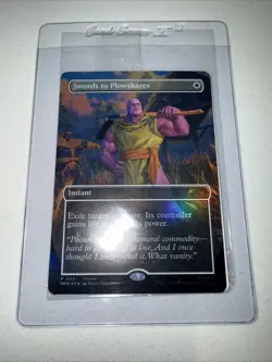 Magic the Gathering MTG Swords to Plowshares (Foil) (PSA Promo) (Sealed) - Image 3