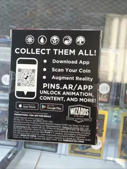 MTG - 1x Secrets of Strixhaven AR-Enhanced Collectible Coin NEW PINFINITY - Image 2