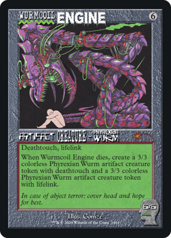 Wurmcoil Engine Secret Lair Drop Series - Near Mint - Image 1