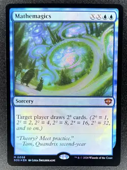 Mathemagics 0058 Mythic Foil MTG: Secrets of Strixhaven NM - Image 1