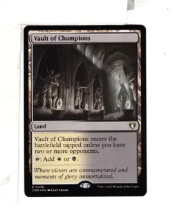 MTG SkeenAB Vault of Champions from Commander Masters. NM. - Image 1