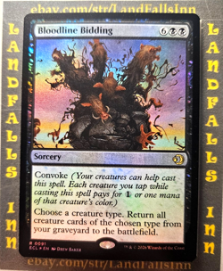 MTG Bloodline Bidding [ECL] Foil NM - Image 1