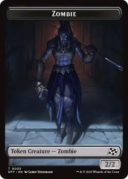 4 x Elephant / Zombie Token (0006/0003) - Aetherdrift - Common - Image 2