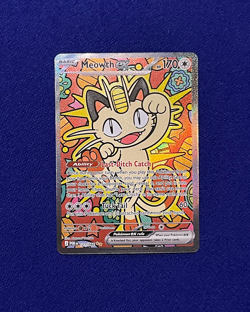 Meowth ex 121/088 Me03: Perfect Order SIR Pokemon - Image 1