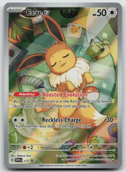 Eevee 173 Holo Promo Scarlet & Violet Promo Pokemon Holo Near Mint - Image 1