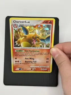 Pokemon TCG Charizard LV. 60 1/99 Arceus Holo Rare 2009 - Image 1