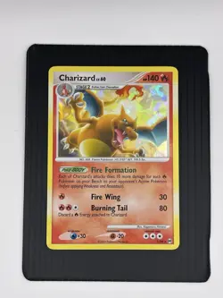 Pokemon TCG Charizard LV. 60 1/99 Arceus Holo Rare 2009 - Image 2