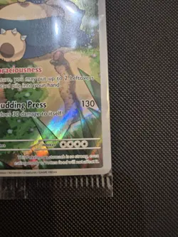 Pokemon TCG Snorlax Promo Card Scarlet Violet 151 SVP051 Holo Sealed - Image 5