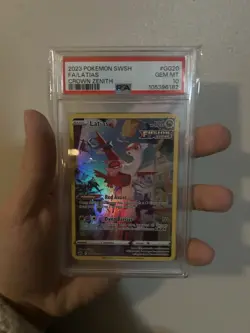 2023 POKEMON SWORD & SHIELD CROWN ZENITH #GG20 FULL ART/LATIAS PSA 10 - Image 1