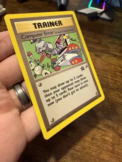 Pokemon Computer Error (Rocket's Secret Machine) Black Star Promo 16 WOTC - Image 2
