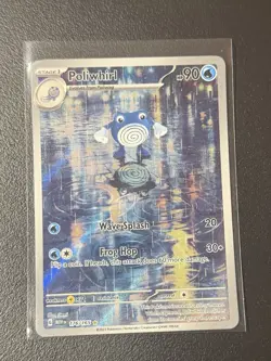 Pokemon Poliwhirl Illustration Rare Holo 176/165 Sv: Scarlet & Violet 151 - Image 1
