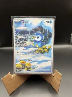 Piplup 098/094 Illustration Rare Phantasmal Flames Pokemon NM - Image 1