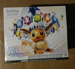 Pokemon TCG S&V Prismatic Evolutions ETB Elite Trainer Box FACTORY SEALED - Image 1