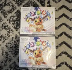 Pokemon TCG Scarlet Violet Prismatic Evolutions ETB Elite Trainer Box New Sealed - Image 1