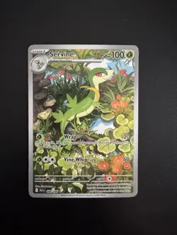 Pokemon TCG Servine Illustration Rare Black Bolt - Image 1