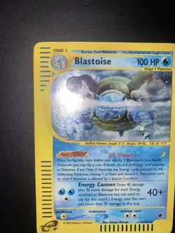 Blastoise - Pokemon Expedition - 2002 ENG - holo - 4/165 - Image 3