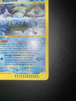 Blastoise - Pokemon Expedition - 2002 ENG - holo - 4/165 - Image 5