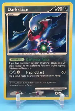 Pokemon TCG Darkrai Promo Holofoil Diamond and Pearl Promos DP52 - Image 1