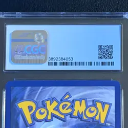 Pokemon Psyduck 1st Edition Fossil 53/62 CGC 9 Mint Blue Label TCG 1999 WotC Vtg - Image 5