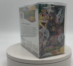 Pokemon TCG Sword & Shield Evolving Skies Booster Box SEALED w/Protector - Image 2