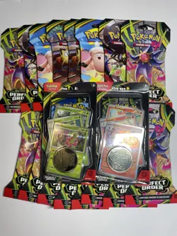 Pokemon TCG Perfect Order Sleeved Booster Pack Lot of 16 + 2 Blister Packs - Image 3