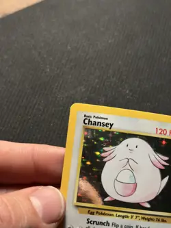 Chansey 3/102 Holo Pokemon 1999 WOTC - Image 4