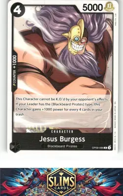 OnePiece TCG - Jesus Burgess Near Mint or Better B2G1 - Image 1